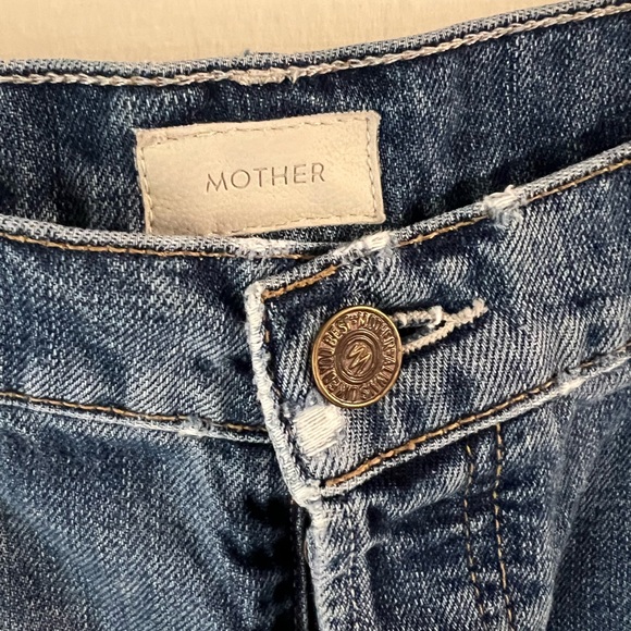 MOTHER JEANS The Nomad Crop Fray Twice as Nice 32 - Picture 7 of 9